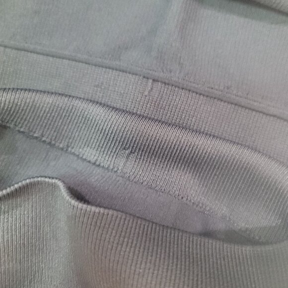 Hunter & Brown blue Seamless Ribbed Workout Set bra shorts size Small medium - Picture 4 of 6